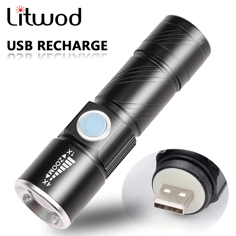 

litwod XP-G Q5 портативный фонарь