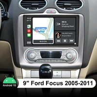 9 inch car dvd player android auto gps navigation with dsp android 10 0 1280720 for ford focus 2005 2011%ef%bc%88auto air conditioning%ef%bc%89