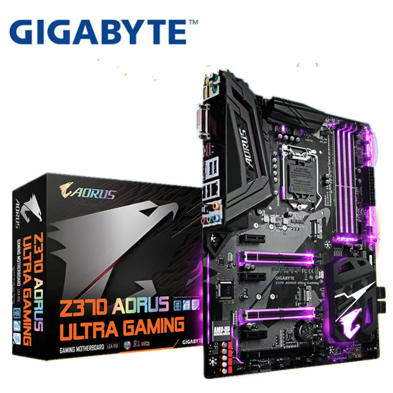 Для Gigabyte GA Z370 AORUS ULTRA GAMING 2 0 оригинальная новая материнская плата Socket LGA 1151 DDR4 USB3.0