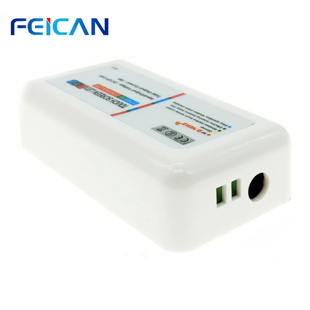 DC12 24V 2 4G RGB группа Wifi светодиодный контроллер Сенсорная панель RF пульт