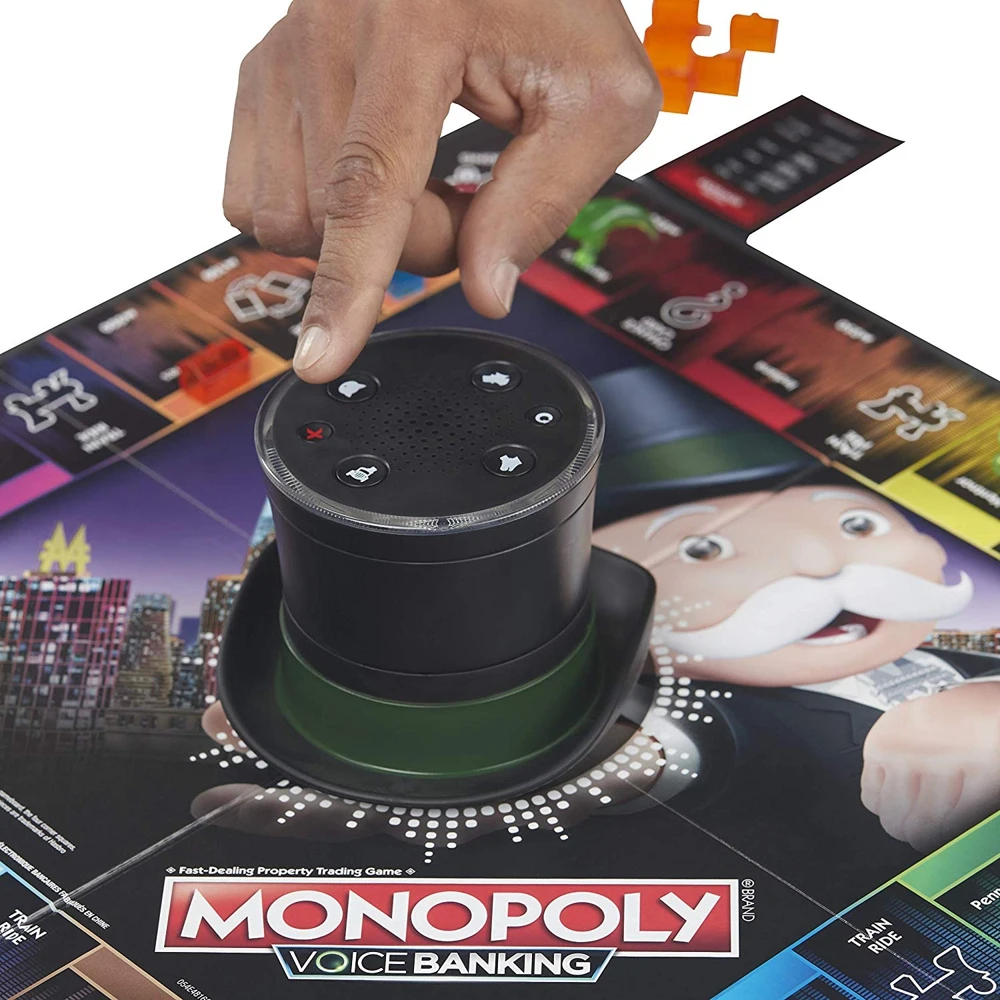 Настольная игра Монополия Голосовое Управление E4816121 MONOPOLY | Игрушки и хобби
