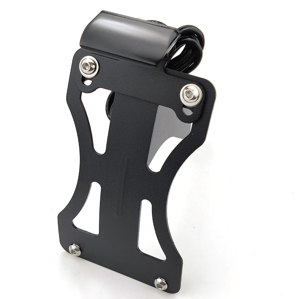 Изогнутый вертикальный боковой держатель номерного знака для SUZUKI HAYABUSA GSXR 600/750/1000