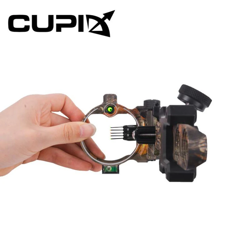 2 Цвет стрельба из лука лук зрелище 5 Pin крепления ремня безопасности retina волокна