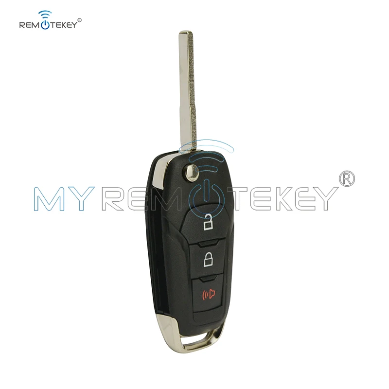 Чехол для смарт-ключа Ford Fusion N5F-A08TAA чехол флип-ключа с 3 кнопками 164-R8130 Сменный