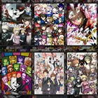 Картина из аниме Danganronpa, мозаика, наборы для вышивки крестиком, алмазная вышивка, полноразмерная, круглая, украшение для дома