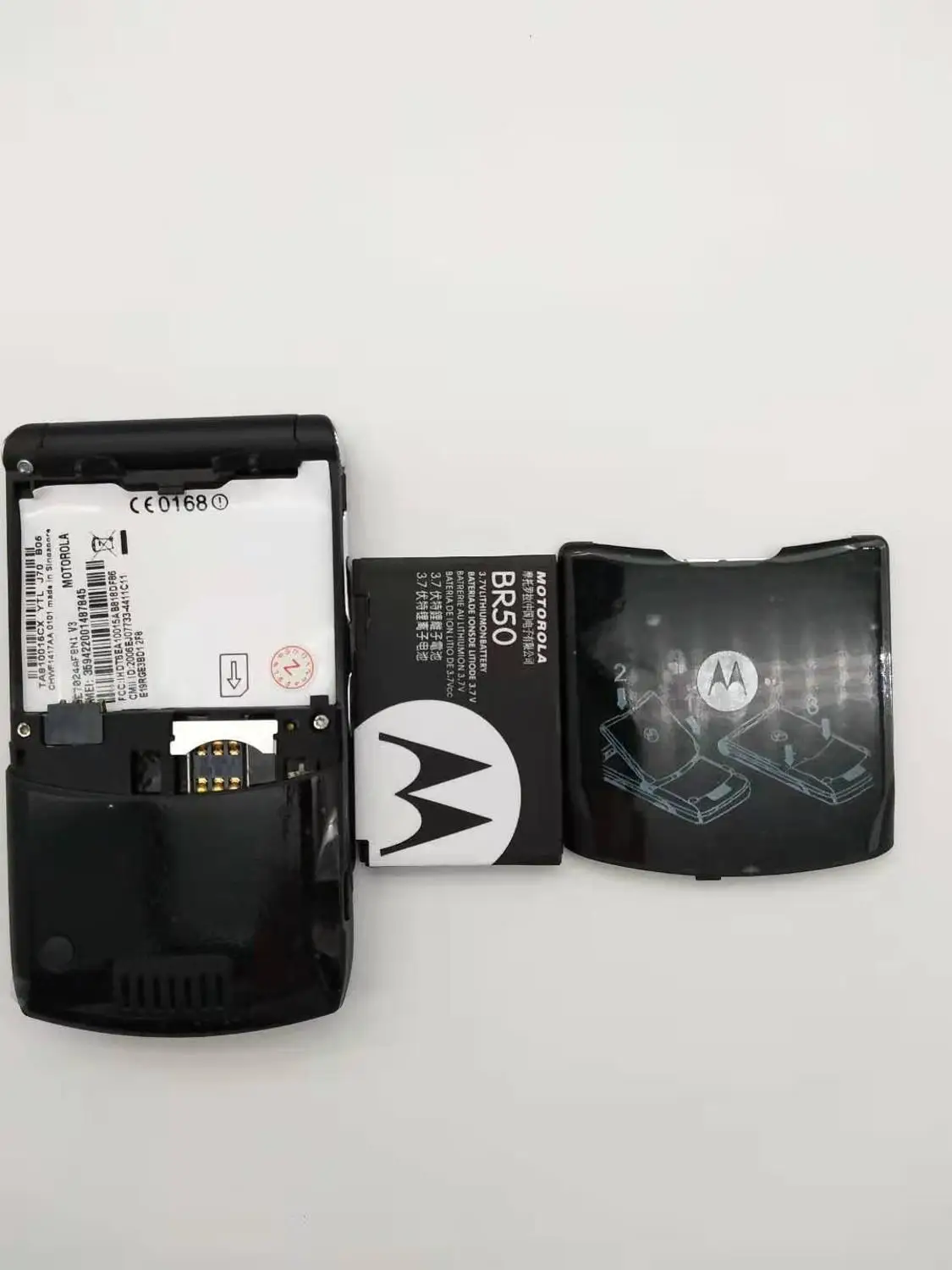 motorola v3 refurbished original v3 unlocked flip gsm quad band motorola razr v3 mobile phone one year warranty free shipping free global shipping