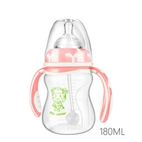 baby bottles drinking cup feeding bottle dual use bottle bpa free wide caliber multifunctional drinking milk drinking water