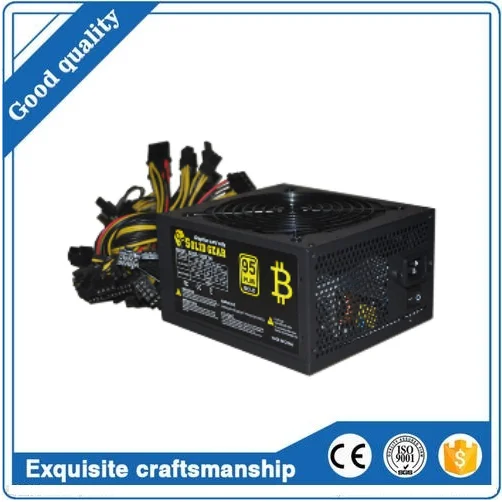 

For Mining gpu 1800W ATX Mining Bitcoin Power Supply 95% High Efficiency for Ethereum ETH S9 S7 L3 8GPU cards support Max