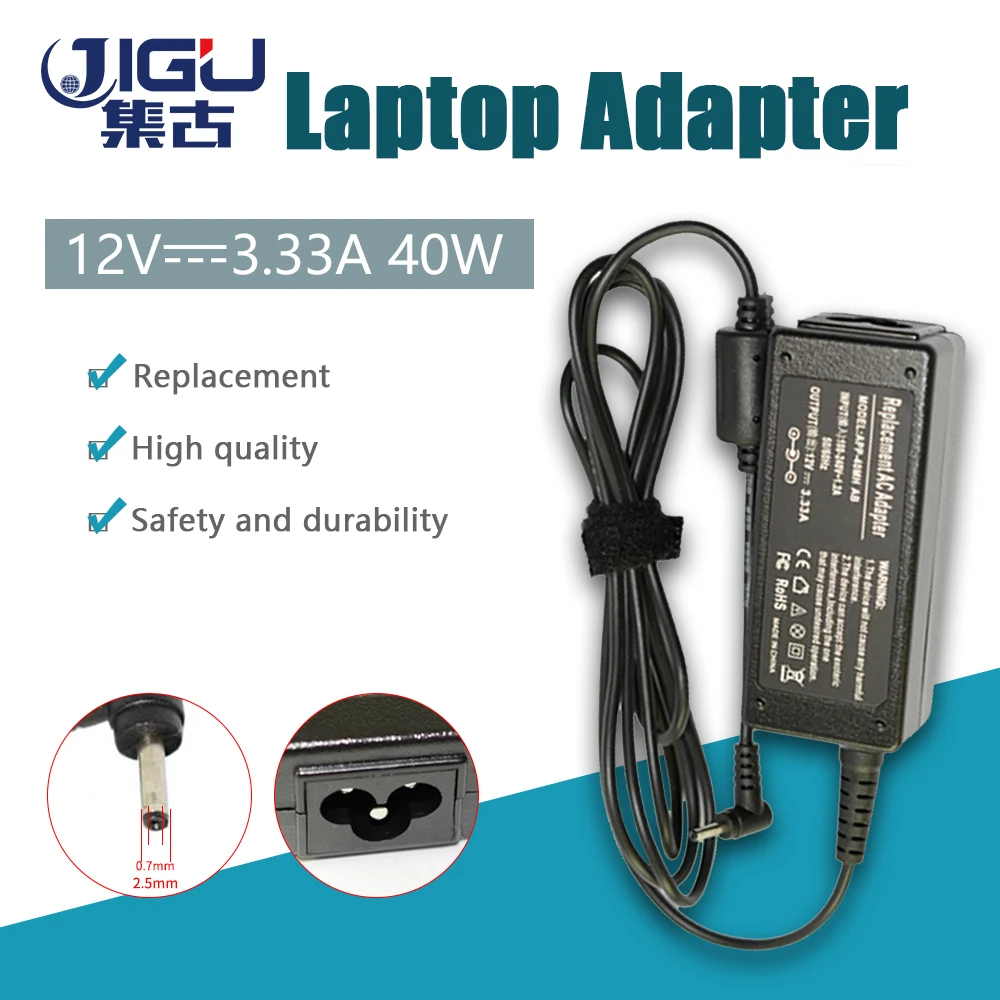 

12V 3.33A 40W Replacement For Samsung 2.5*0.7MM Universal Notebook Laptop AC Charger Power Adapter