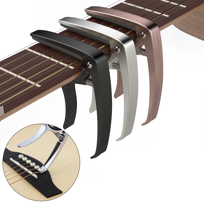 Гитара из цинкового сплава Capo Guitarra capotrasta тюнер зажим музыкальный инструмент