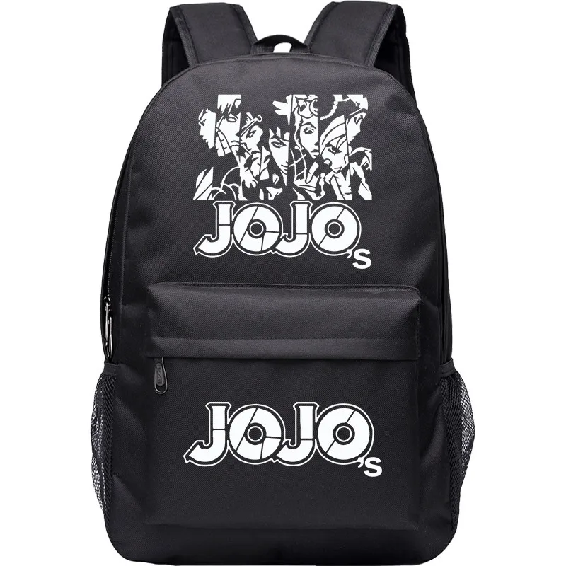 Светящийся рюкзак с принтом невероятные приключения джоджо школьный ранец на