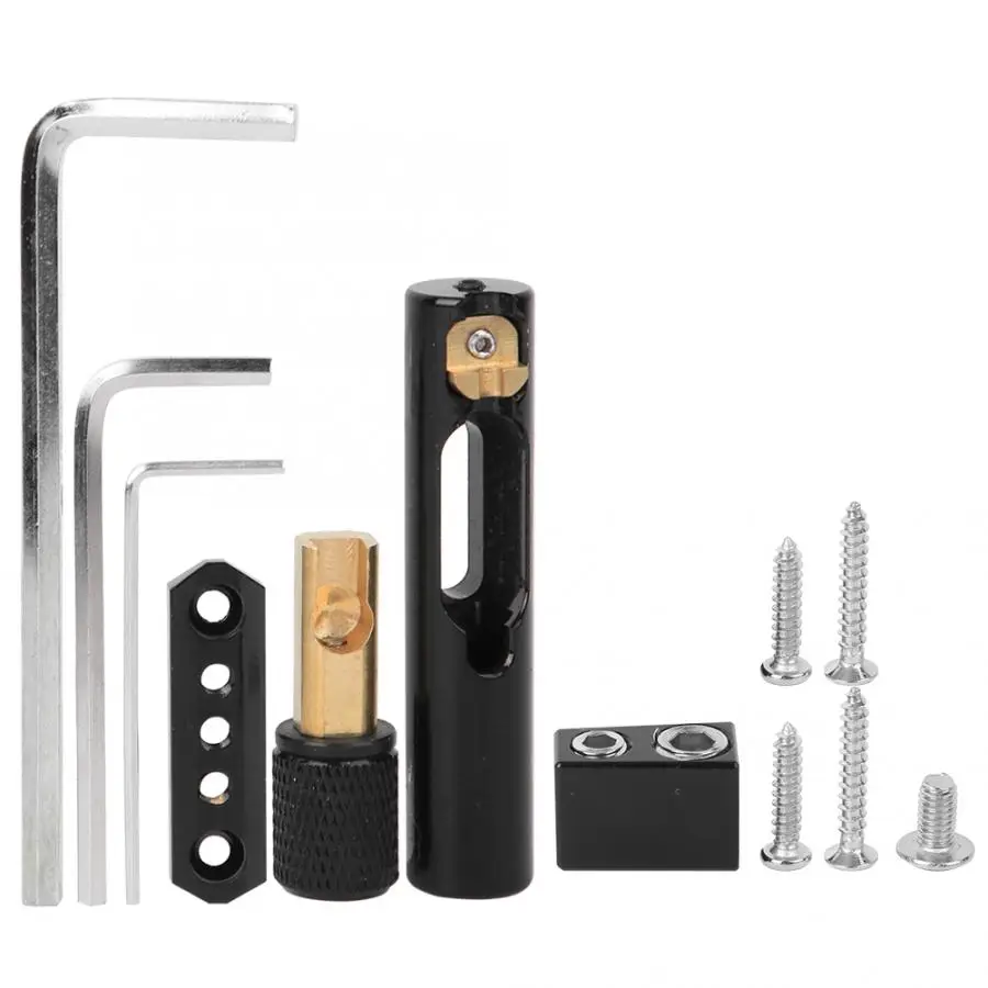 Практичный электрической бас гитары Безголовый мост 5 струн гитара из латуни и