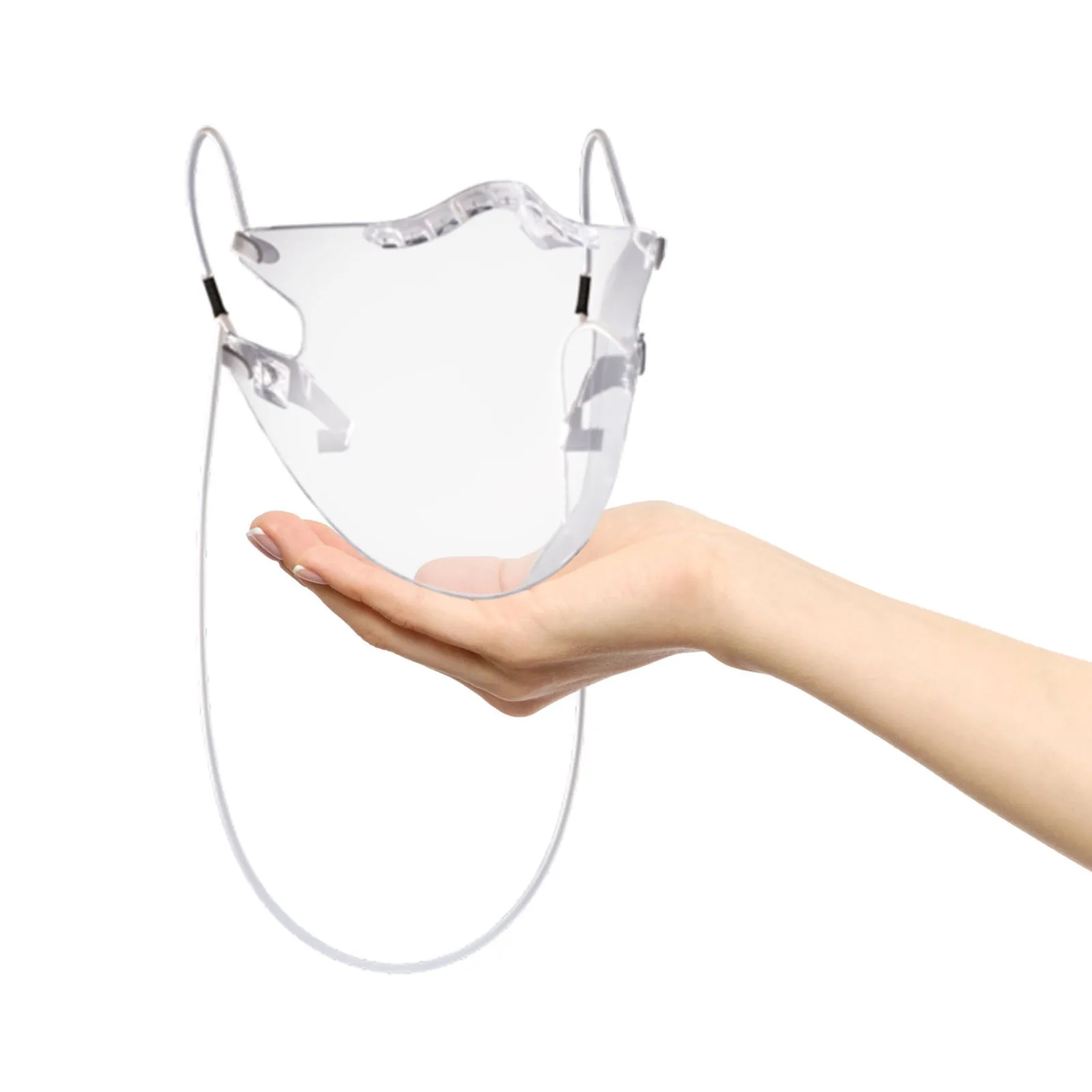 

Clear Transparent Face Mask Adult Unisex Durable Mouth Masks Plastic Reusable Skin-friendly Face Masks Shield Masque Maska d5