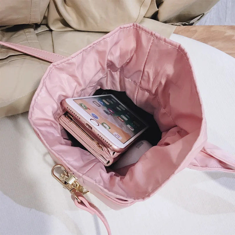 JIULIN милая леди сложенный цветочный горшок трехмерная маленькая квадратная сумка