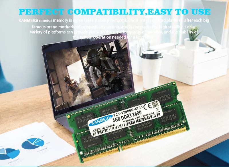 DDR3L DDR3 4 ГБ 8 ГБ 1333 МГц 1600 SO-DIMM 1,35 v 1,5 v ноутбук оперативная память 204pin памяти ноутбука KANMEIQi