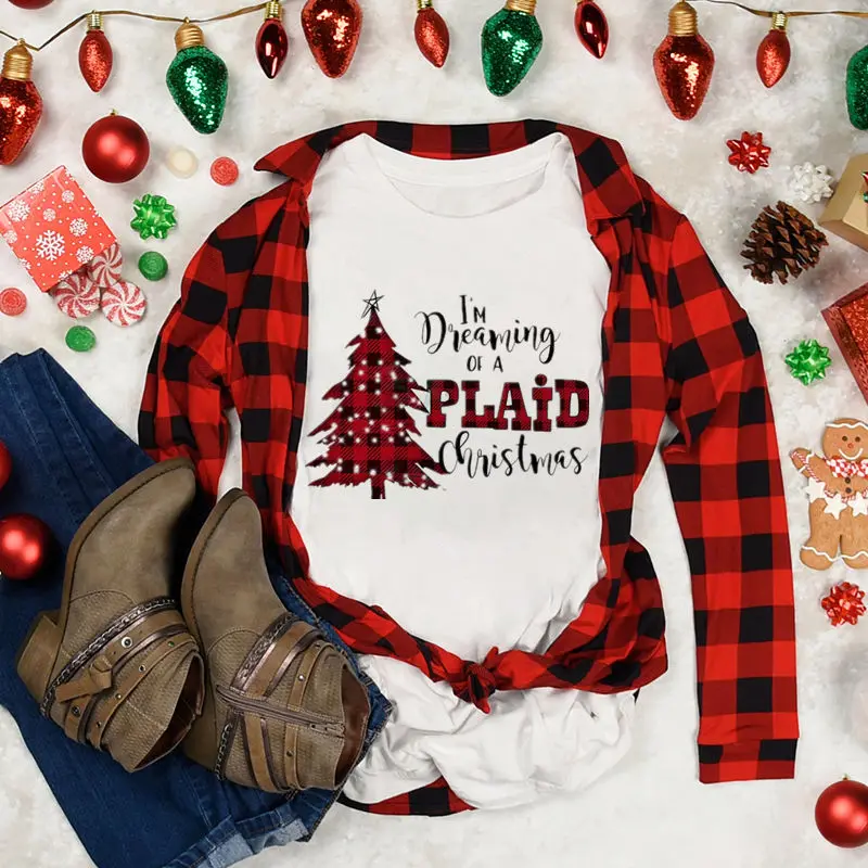 

Christmas tshirt Women summer print Plus Size clothes Female Short Sleeve white T Shirt lady christmas cute casual vogue tops