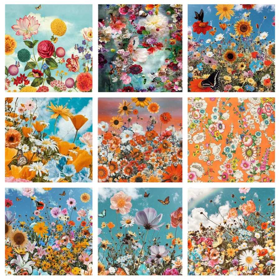 

Full Square/Round AB Drill DIY Diamond Painting Butterfly flower 3D Embroidery Cross Stitch 5D Home Decor Birthday Gift