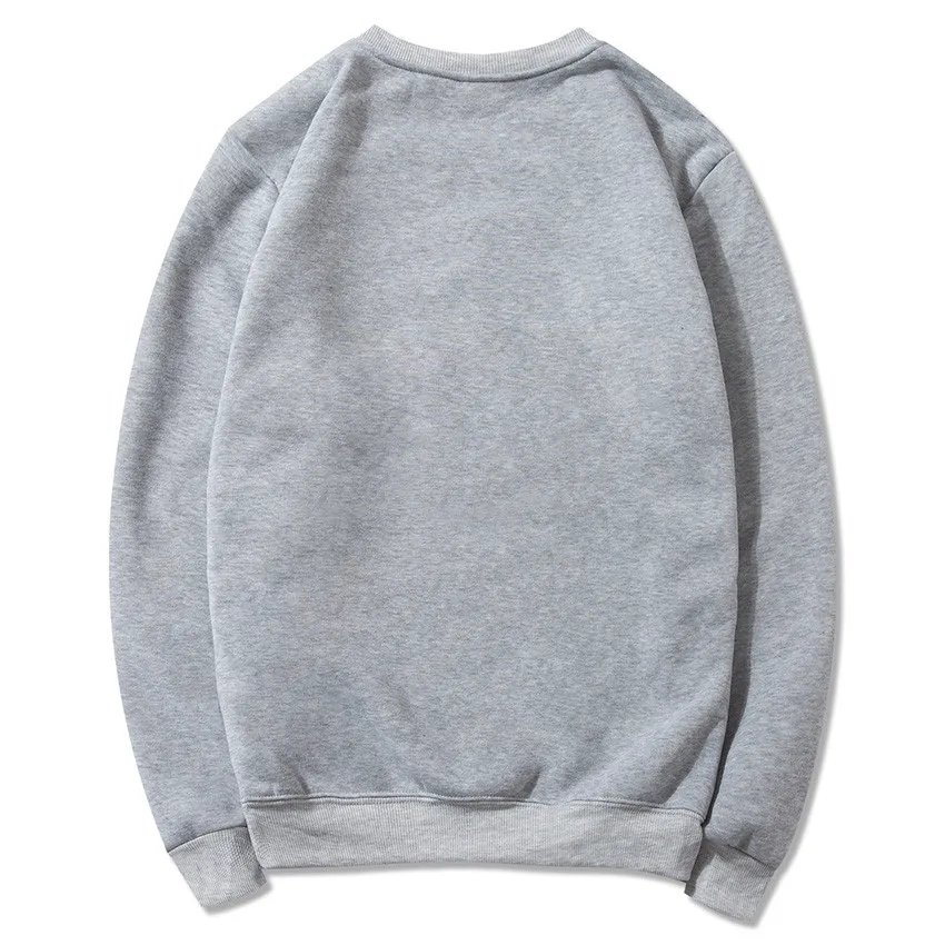 

Free Shipping Brand Men Solid Sweatshirts Autumn Winter Men's Fleece Thick Hoodies Sweatshirts Casual O-Neck Sweatshirt Tops Mal
