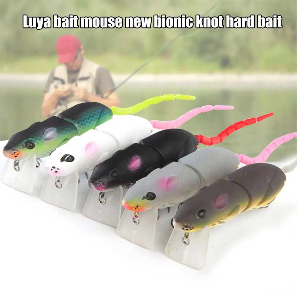 Новинка приманки для ловли воды окуня Мульти соединенная приманка мыши плаванья