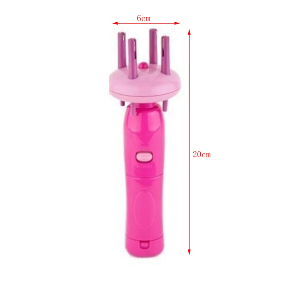 

Electric Rollers Hair Tools Hair Braiding Device Three Strand Tying Automatic Quick Twist Hair Braider For Girls Kids Bun Maker
