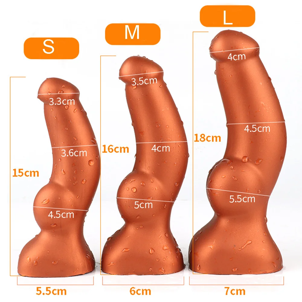 Мягкий силиконовый массажер простаты искусственный анальный фаллоимитатор