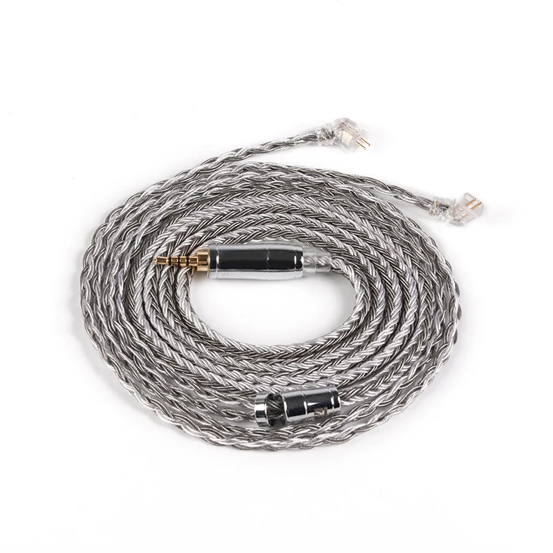 2.5 TFZ KBEAR 16 Core посеребренный балансный кабель 2,5/3,5/4,4 мм с MMCX/2pin/QDC разъем для ZS10 Pro AS10 ZSX ZSN C12 BL-03 - Цвет: 2.5 TFZ