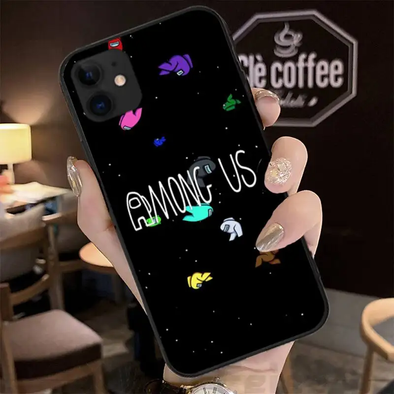 

Hot Game Us Among Phone Case Back Shell For Iphone 12 11 PRO MAX X XS XR 4S 5S 6S 7 8 PLUS SE 2020 Cases Cover
