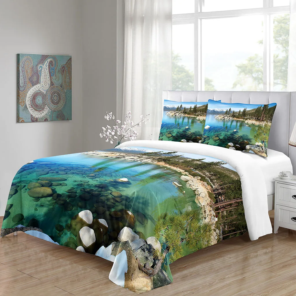 Комплект постельного белья ALWSREH для дома роскошный пододеяльник постельное