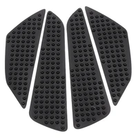 motorcycle styling 1pc 2 colors universal rubber motorcycle tank side knee grip traction pad protectors for honda for kawasaki