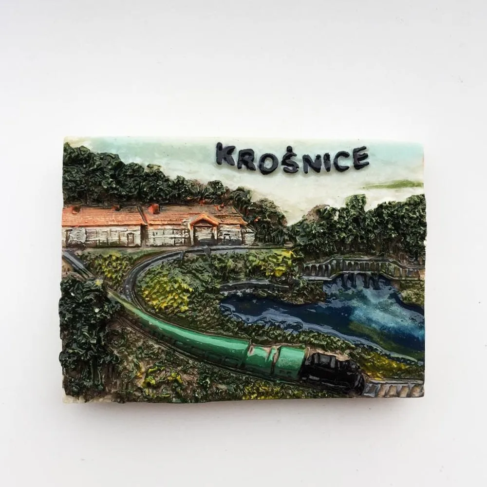 Магниты на холодильник BABELEMI Krosnice, Польша, дорожные сувениры, магнитные наклейки на холодильник, украшение для дома