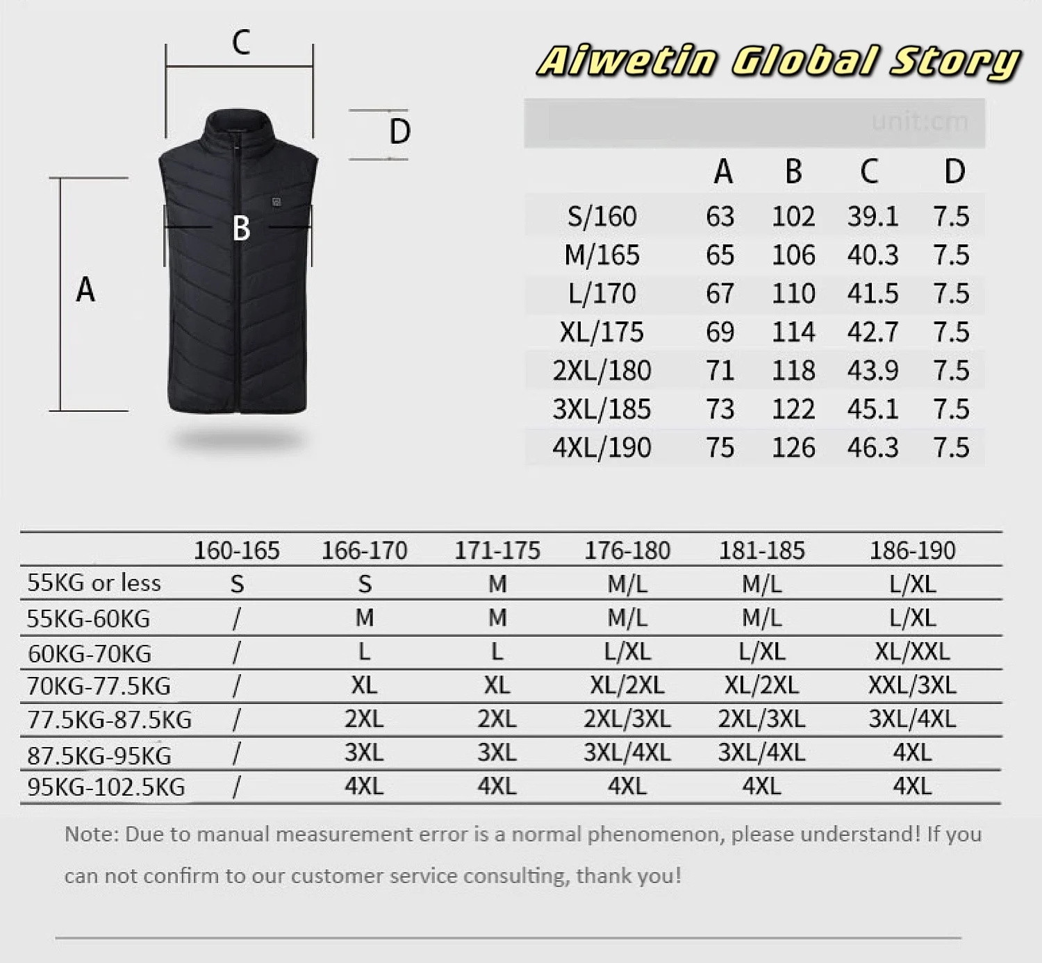 

Aiwetin New 9 Places Heated Vest Women Usb Heated Jacket Heating Vest Thermal Clothing Hunting Vest Winter Heating Jacket Black