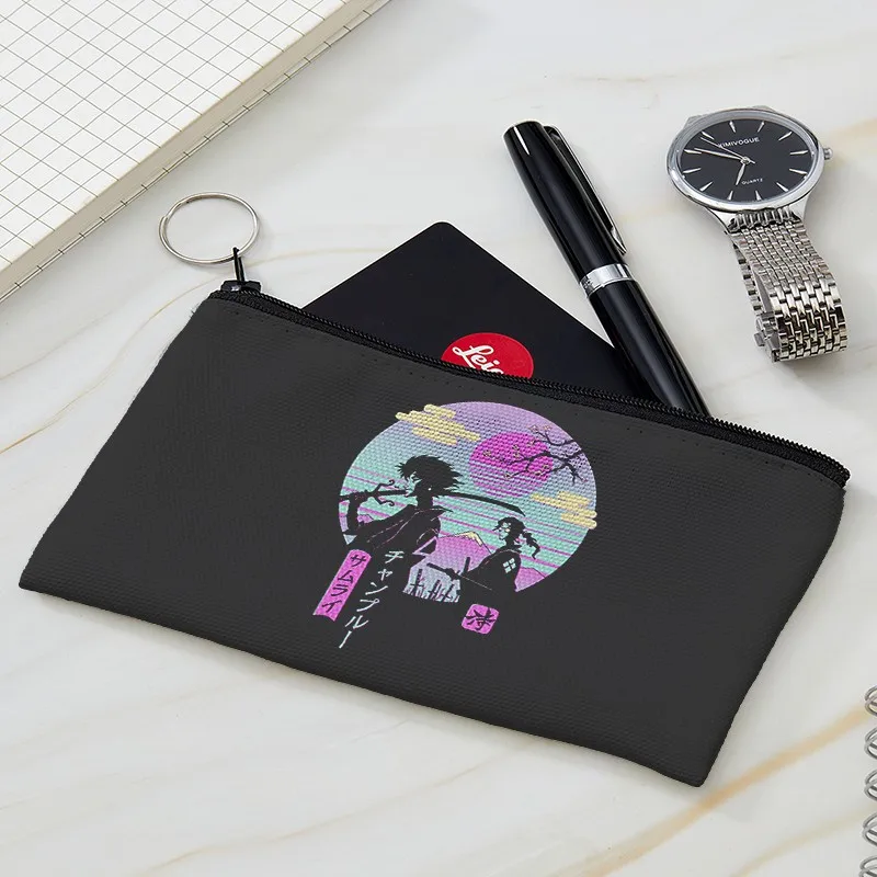 

New Women And Men Japan Funny Animation Coin Purse Lady Girls Wallet Lipstick Air Cushion Canvas Bag With A Zipper Fashion