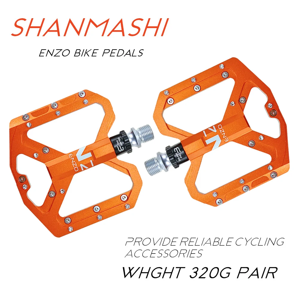 SHANMASHI ENZO с плоским дном ультра легкие педали для горного велосипеда MTB Алюминий