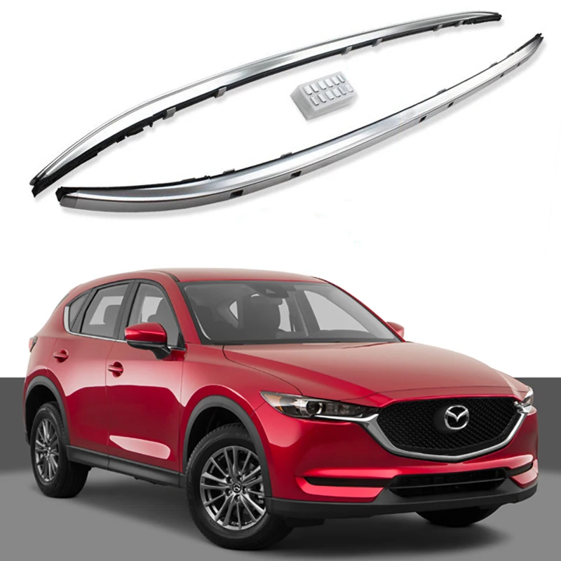 Автомобильный багажник на крышу для Mazda CX 5 CX5 2016 2021 из алюминиевого