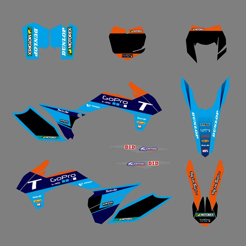 

Decal for KTM XCW XCFW XC-W XCF-W 125 250 350 450 525 2014 2015 2016 Motorcycle Graphics Stickers EXC EXCF
