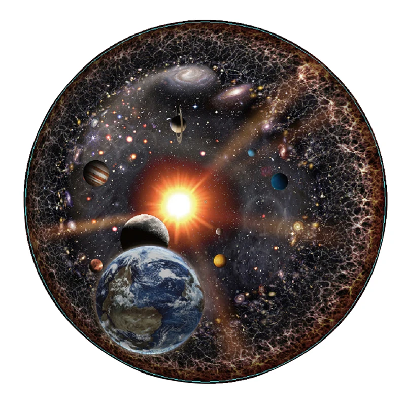 

1000 Earth Puzzle MoonAdult Puzzle Star Space Taste Monthly Puzzle Flat Puzzle Customization