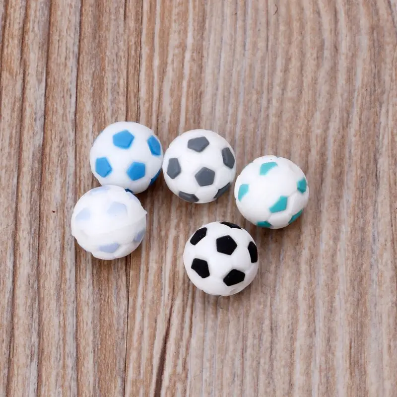 Силиконовые Бусины 15 мм детский Прорезыватель для зубов силиконовый мяча