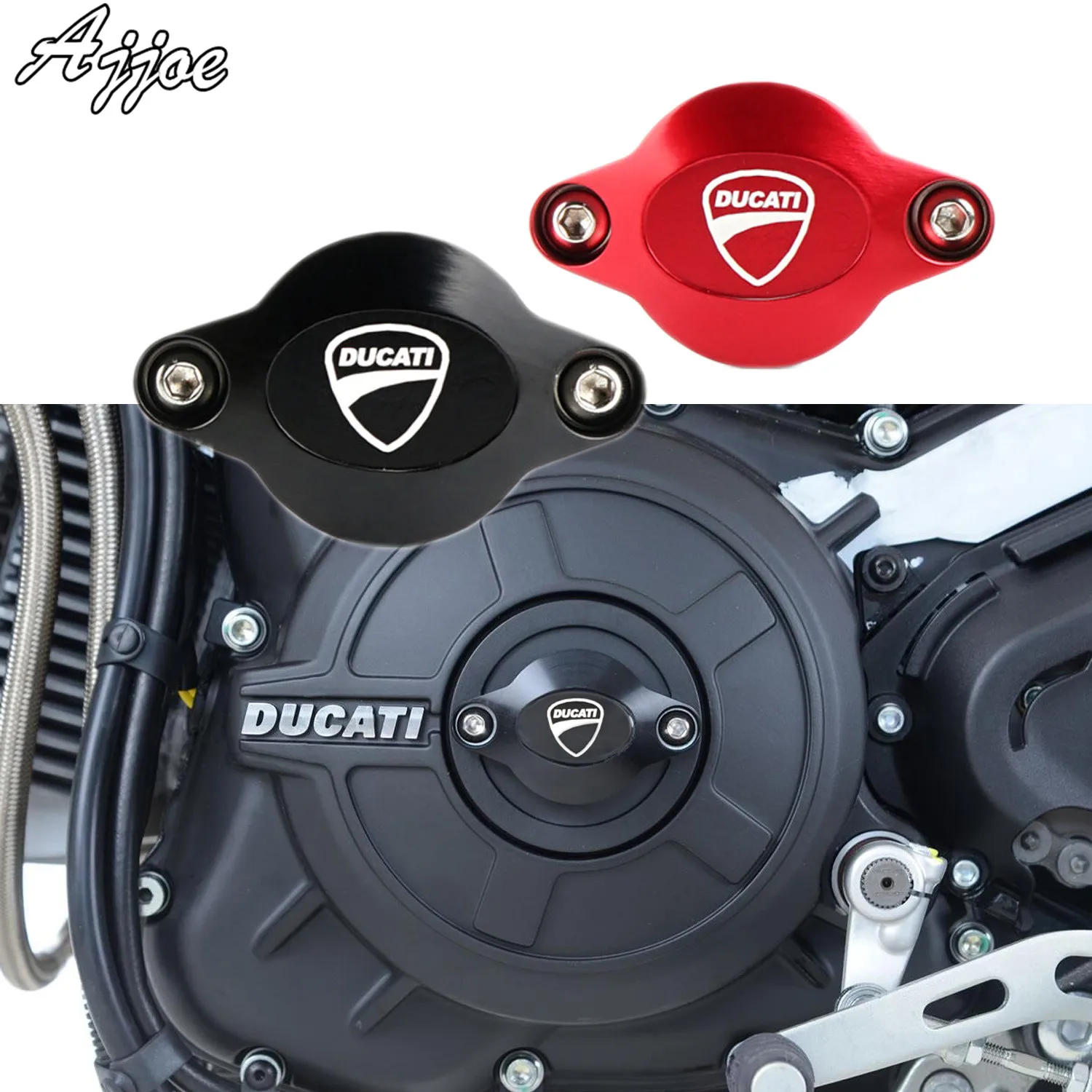 Чехол для мотоциклетного двигателя Ducati Sport Classic 1000S 2007 2014 Supersport 2017 2018|Накладки и
