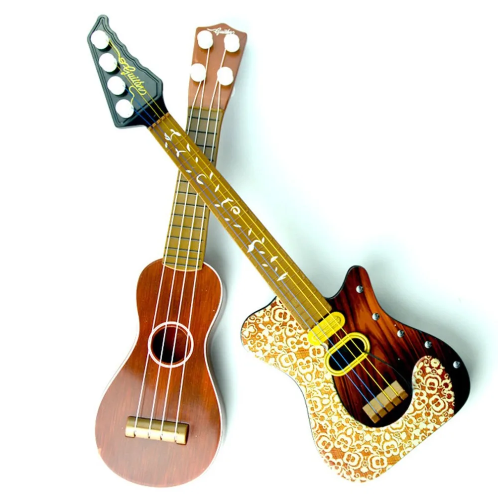 

2021 NEW 21 inch Ukulele Beginner Hawaii 4 String Nylon Strings Guitar Musical Ukelele for Children Kids Girls Christmas Gifts