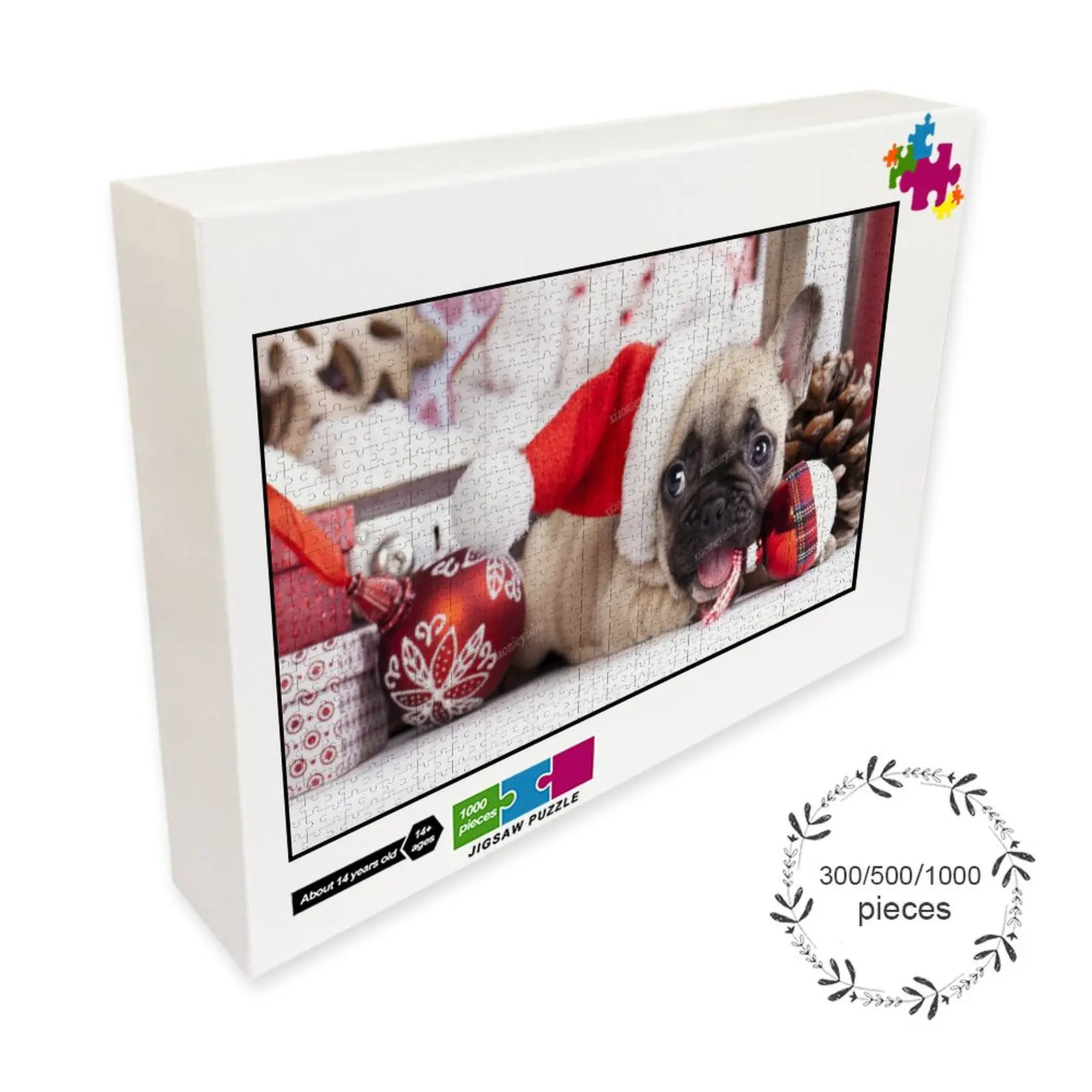 

Деревянный пазл с собакой, 300, 500, 1000 шт., пазл, Семейная Игра, подарок, игрушка, комиксы, сложное украшение для стены