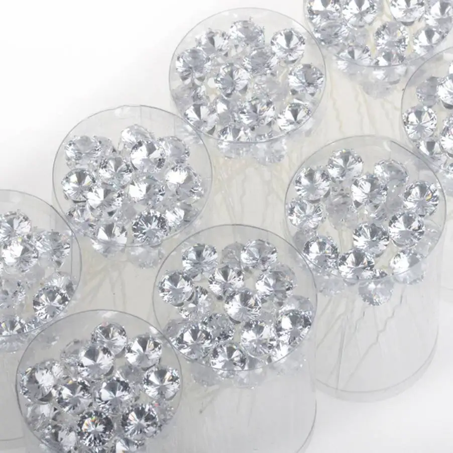 Заколки для волос женские 20 шт./лот со стразами | Украшения и аксессуары