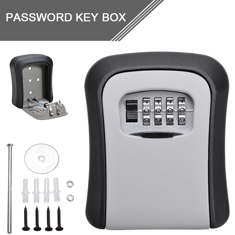 Органайзер для безопасности коробки 1 набор мастер замок открытый ключ сейф