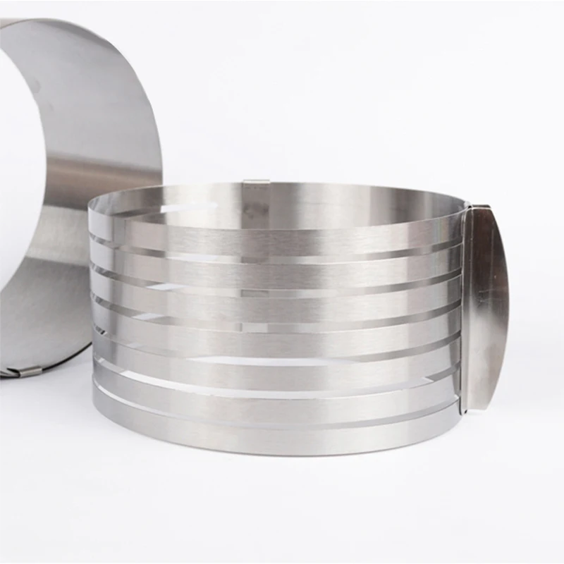 Регулируемый круглый резак для торта и хлеба из нержавеющей стали 7 слоев