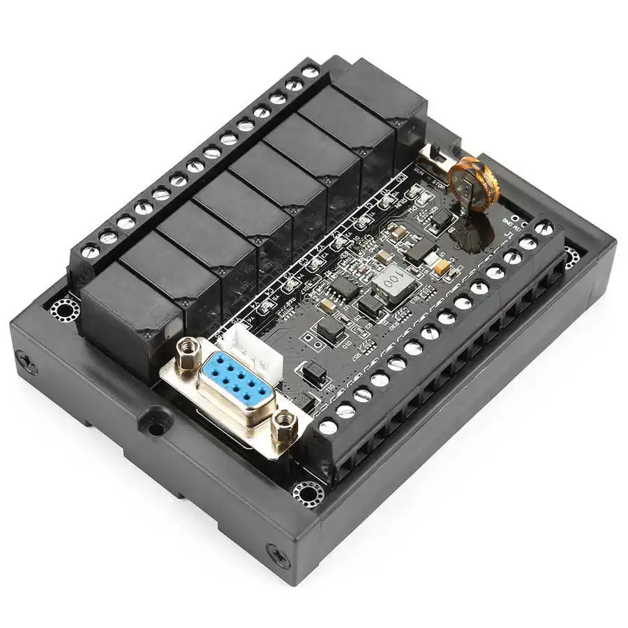 PLC Programmable Controller DC10-28V Relay module FX1N-20MR with Base Industrial Control Board Logic | Обустройство дома