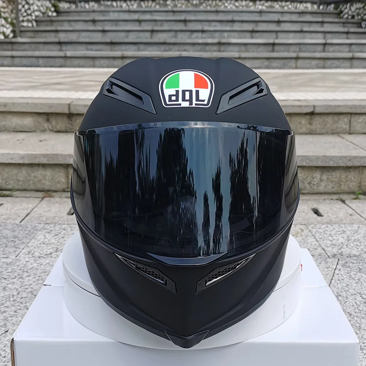 

Мотоциклетный шлем из АБС-пластика, всесезонный шлем с большим хвостом для мужчин и женщин, для езды на мотоцикле