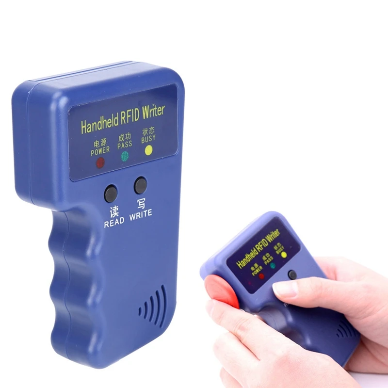 Handheld 125Khz Duplicator Copier Writer Programmer Reader + Keys |
