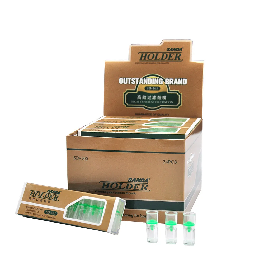 Одноразовый пластиковый фильтр для сигарет 7 мм стандартный размер держатель фильтрации сигарет|Трубки и