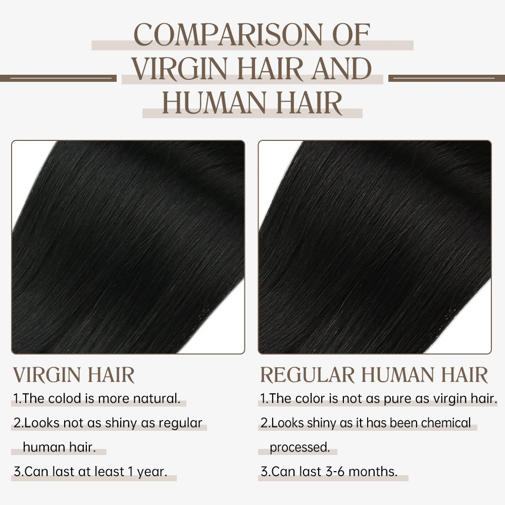 Бесшовная лента для наращивания волос настоящие человеческие натуральные