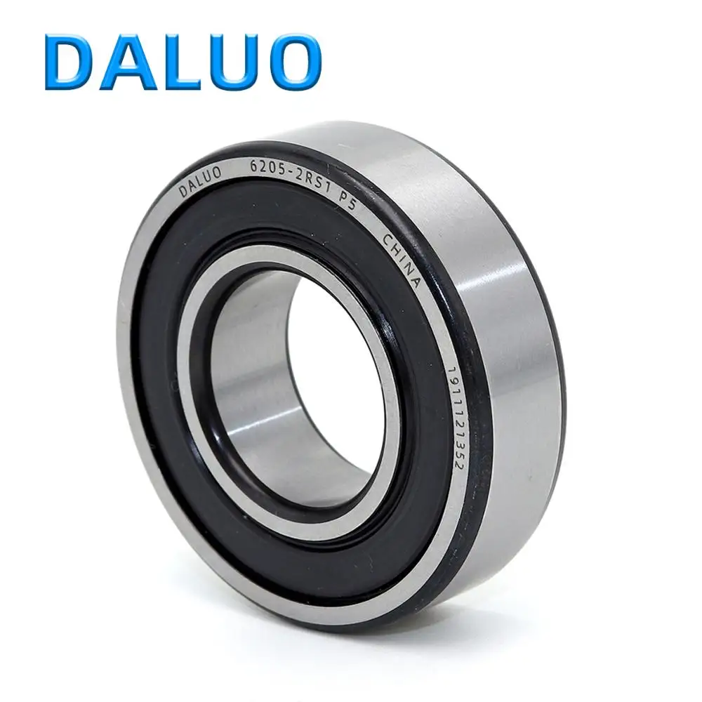 

1PCS 6205-2RS1 P5 25X52X15 DALUO Bearing 6205 6205RS 6205-2RS ABEC-5 Single Row Deep Groove Ball Bearings Metric