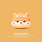 3D милый корги беспроводной Bluetooth защитный чехол для наушников для Airpods Pro 3 гарнитура зарядный бокс силиконовый ударопрочный чехол